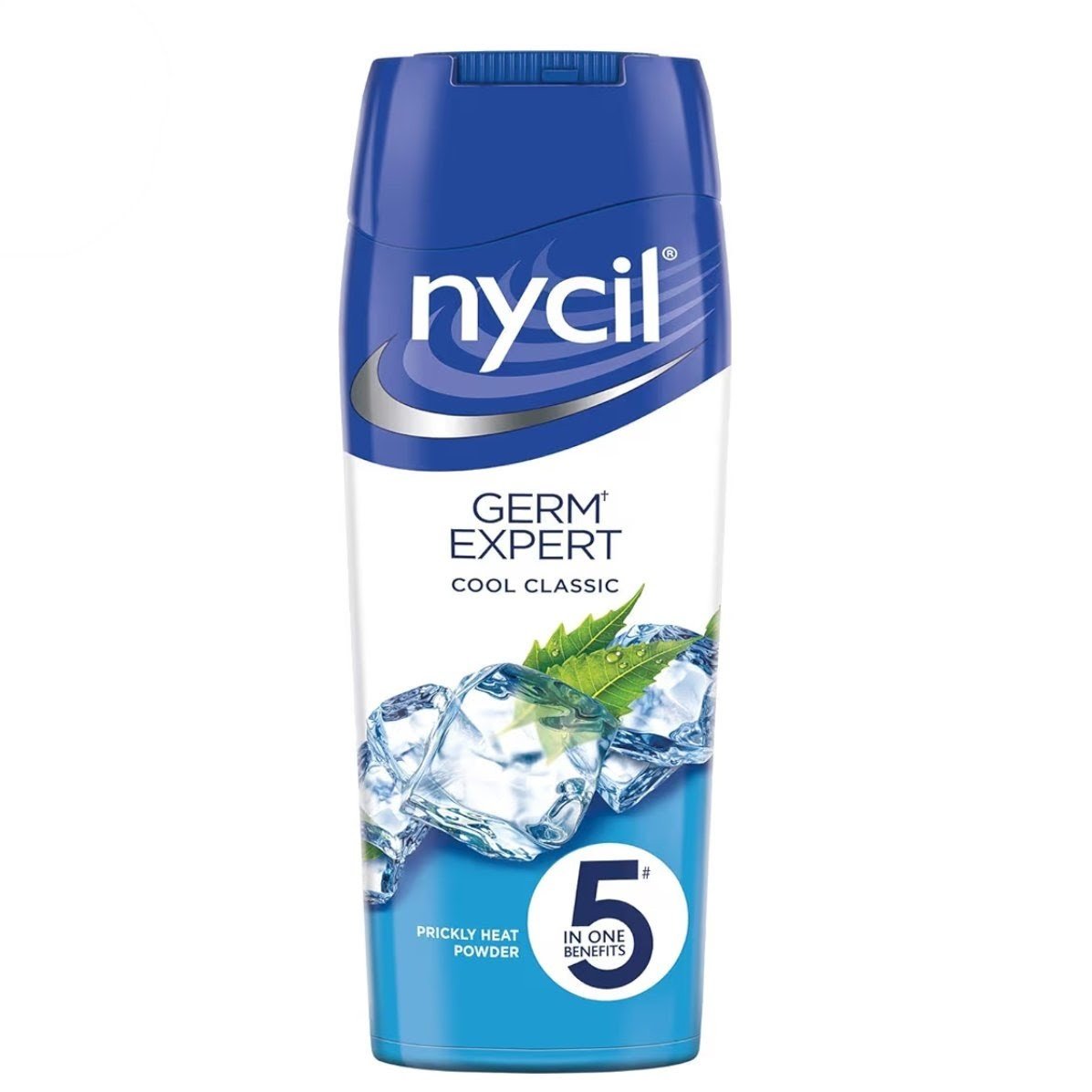  Nycil Cool Classic Prickly Heat Talcum Powder, Pack Of 150Gm, Blue