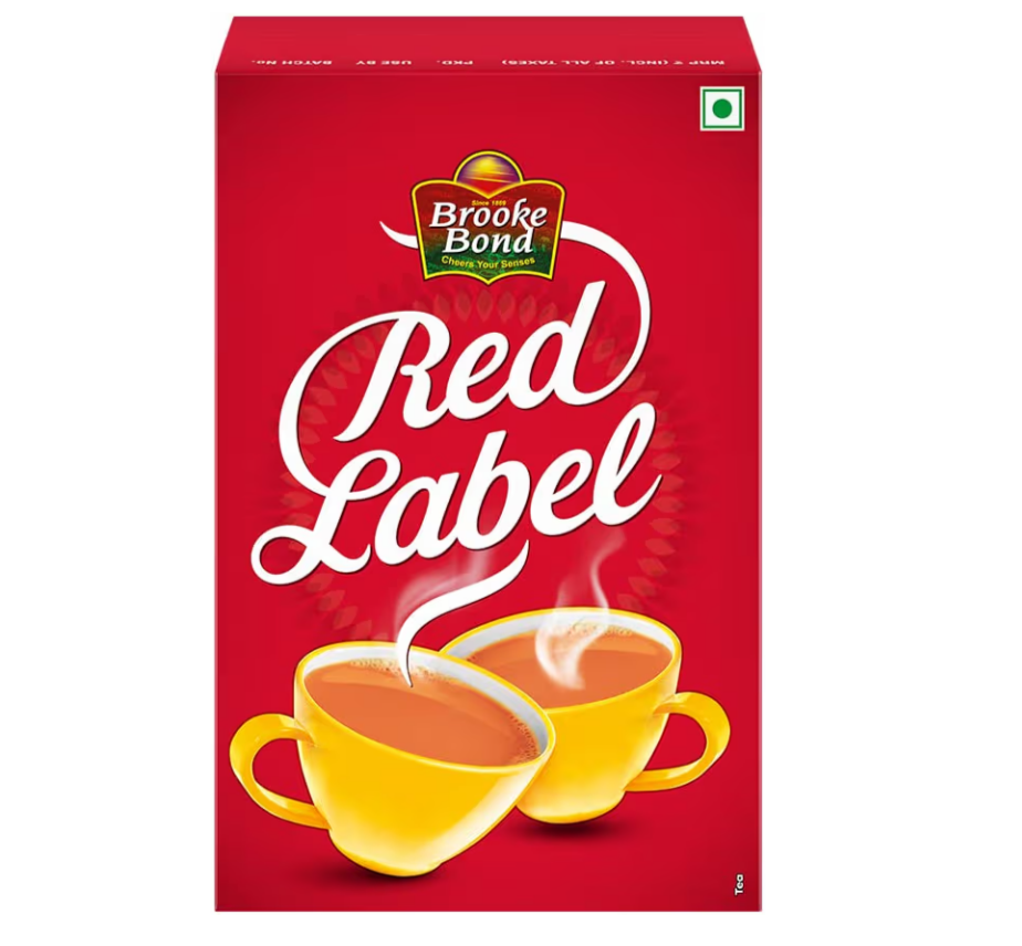 Brooke Bond Red Label Tea 500 grams Pack, Strong Chai from the Best Chosen Leaves, Rich in Healthy Flavonoids - Premium Powdered Black Tea