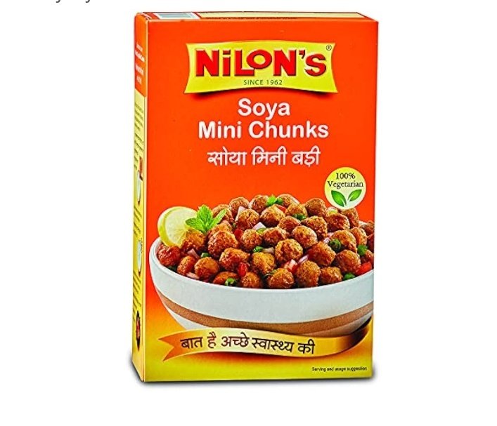 Nilon's Mini Soya Chunks 200g | High Protein & Fiber | Vegan & Vegetarian | No Artificial Flavors or Preservatives | Nutritious Plant-Based Food for Everyday Meals