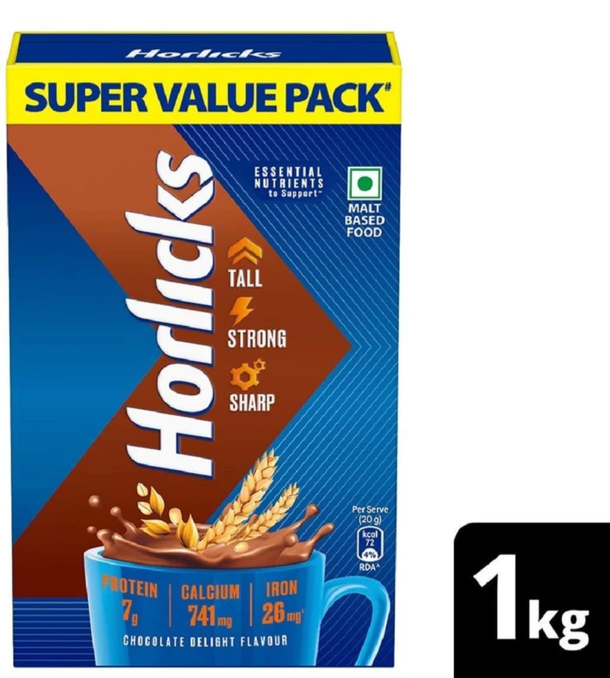 HORLICKS  Chocolate Delight Flavor (1 kg)