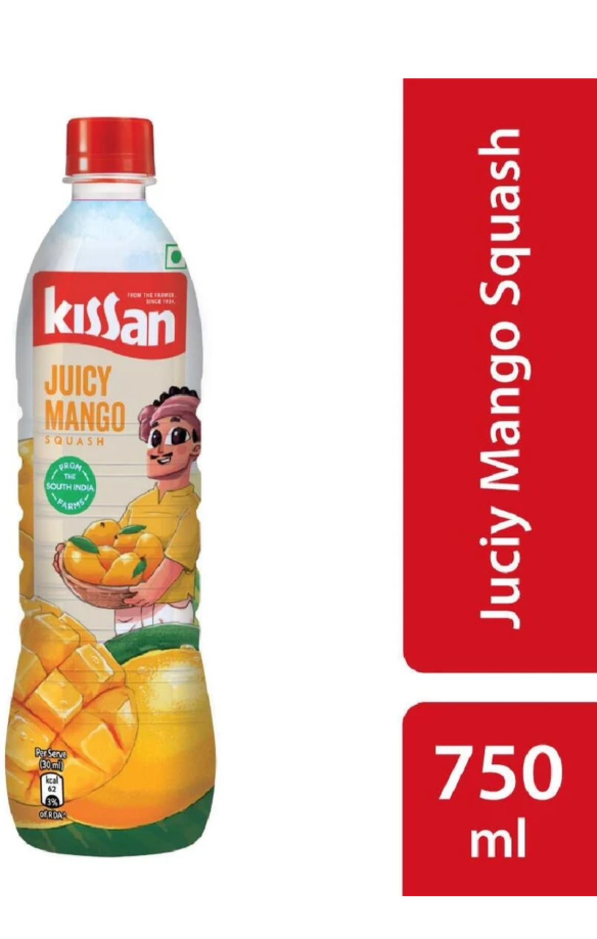 Kissan Juicy Mango Squash  Sharbat 750ml