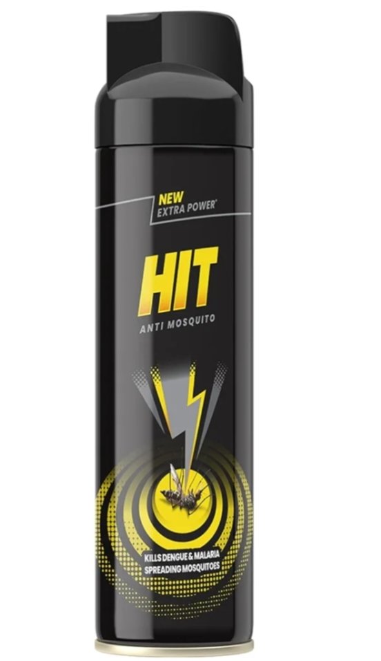 BLACK Hit Flying Insect Killer - Mosquito & Fly Killer Spray (320Ml) | Instant Kill | Protection From Dengue & Malaria, Pack Of 1
