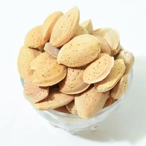 Pooja badam puja badam mandir badam Sabut Badam for Pooja Purpose | Whole Almonds | Not For Eating Purpose | Sour in Taste | Pooja Almonds -500g