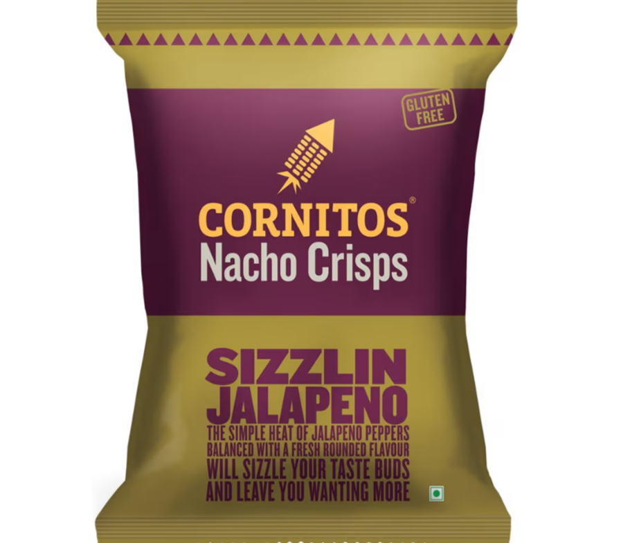Cornitos sizzlin Jalapeno Nachos Chips 61g