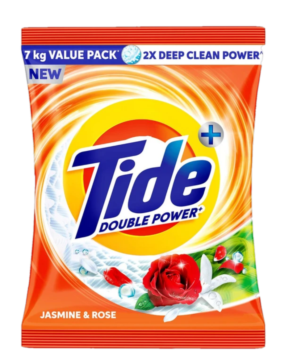 Tide Double Power Detergent Powder| Surf 7kg 