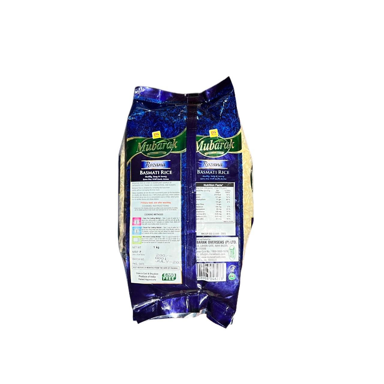 Mubarak Rozana Basmati Rice