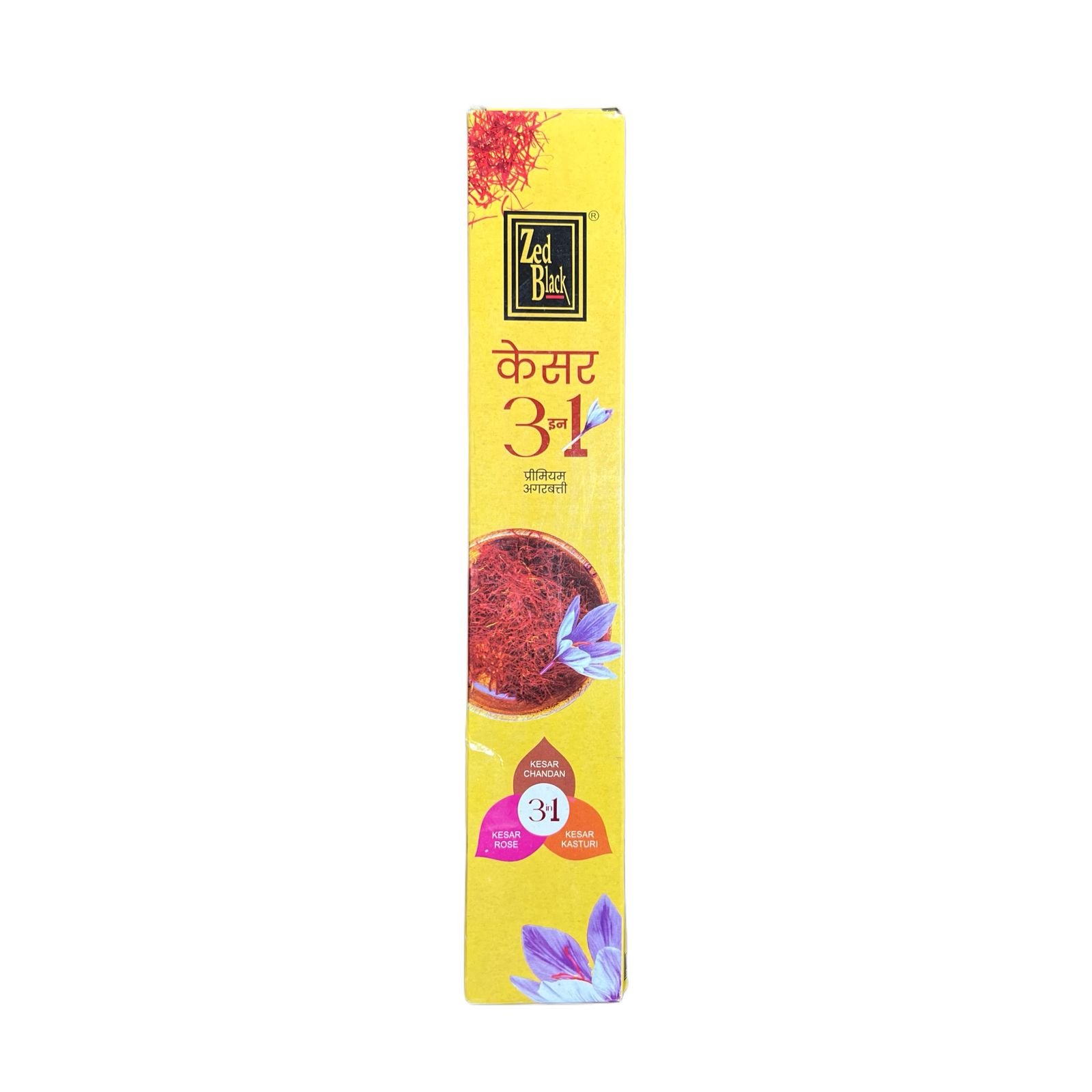 Zed Black Kesar 3 in 1 Incense Sticks