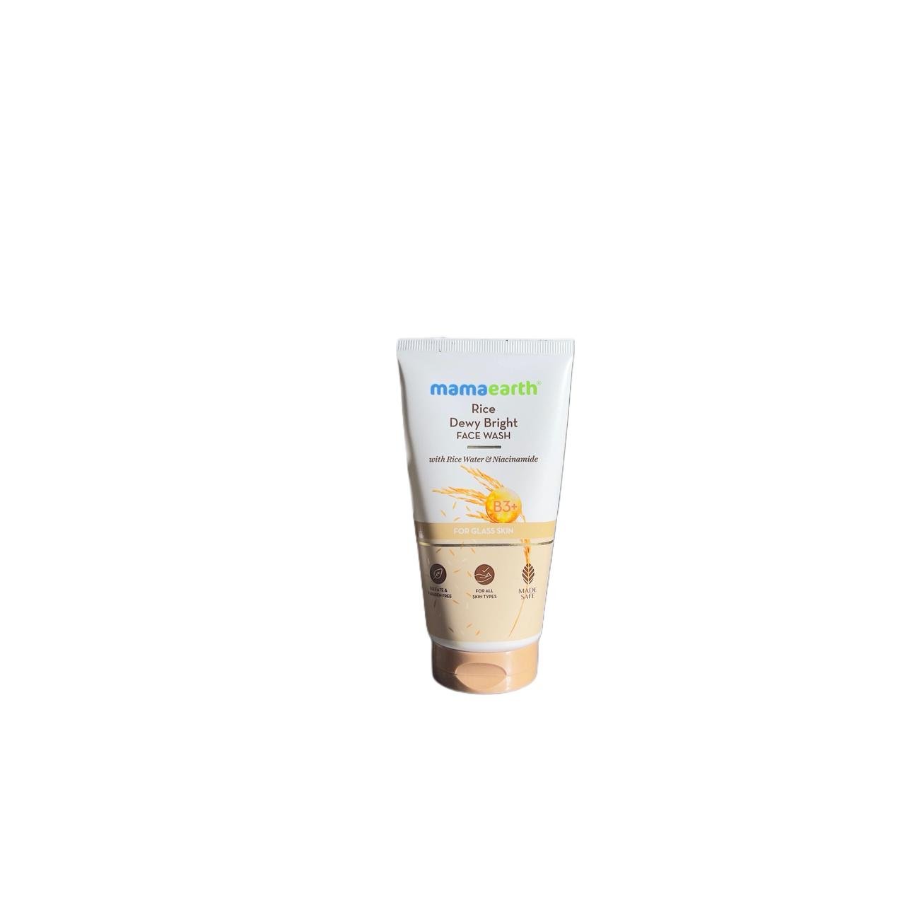MamaEarth Rice Dewy Bright Face Wash 50ml