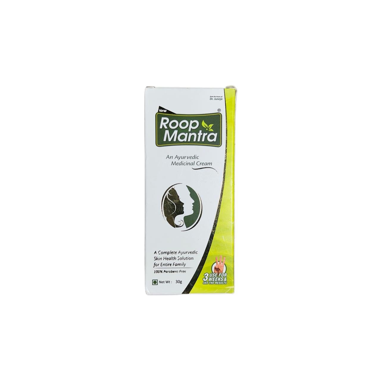 Roop Mantra Ayurvedic Fairness Face Cream 30g