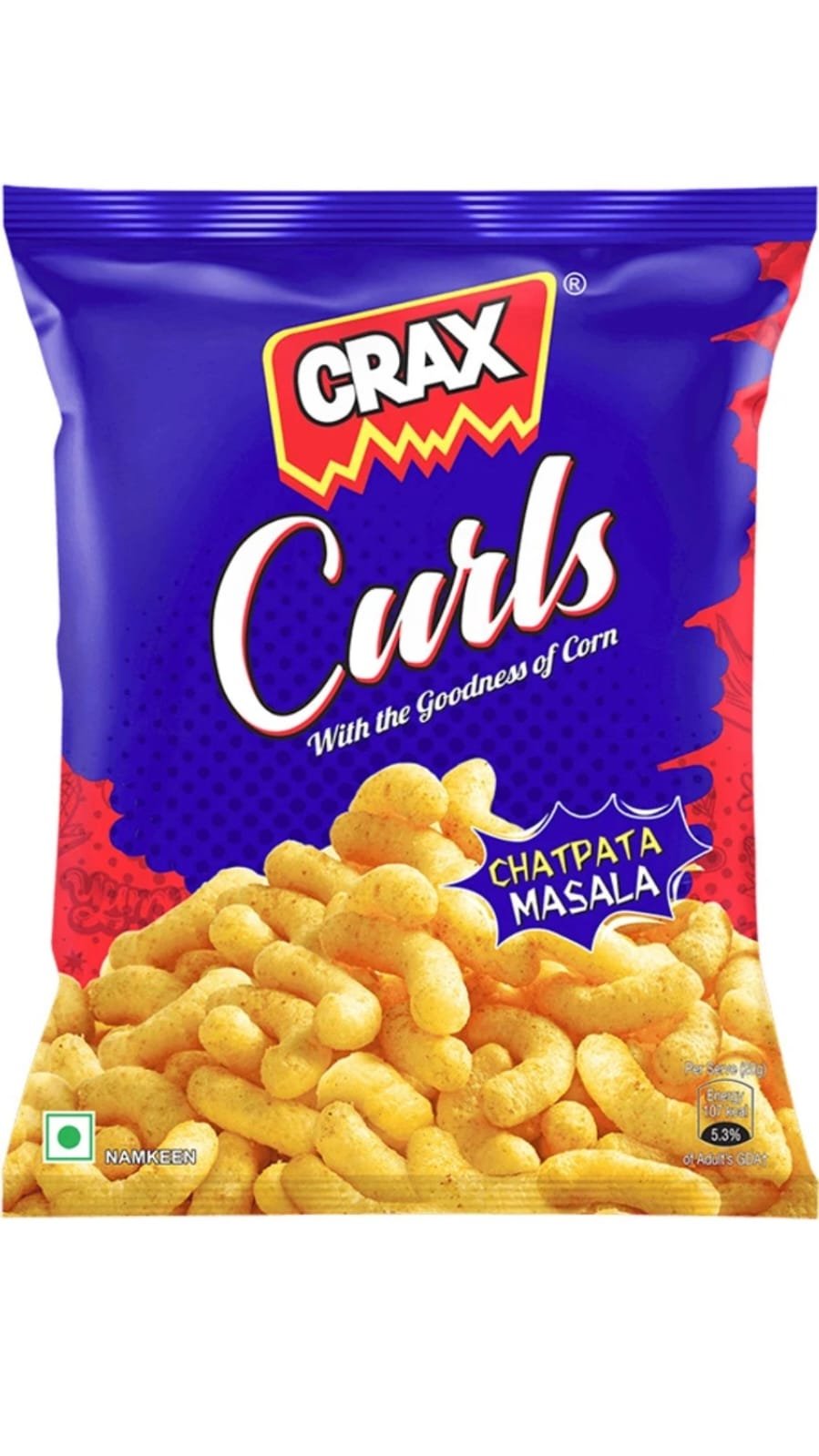 Crax Curls Chatpata Masala 88g