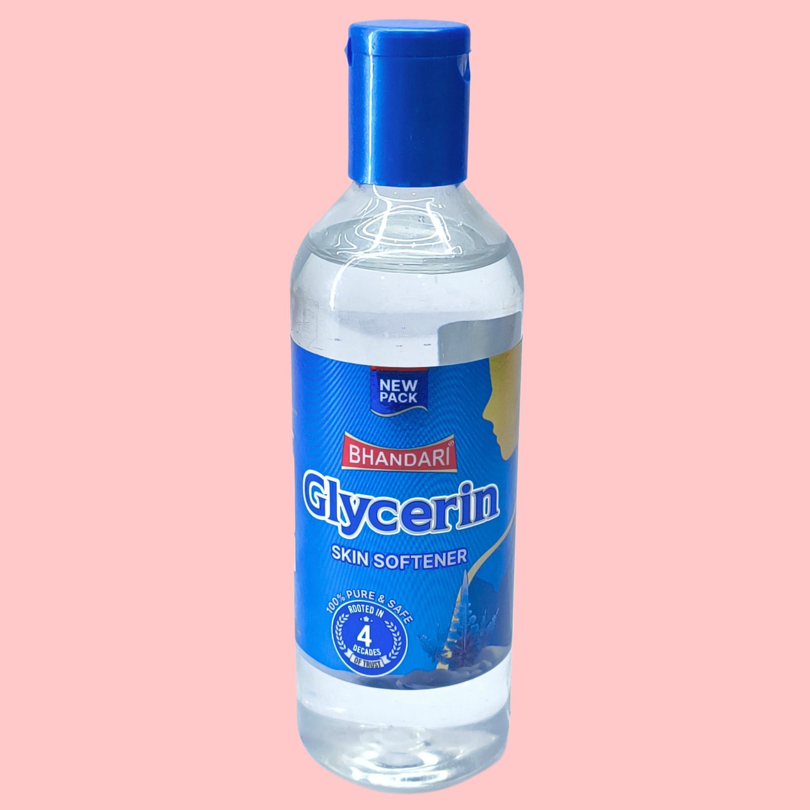 Bhandari Glycerine for Skin Protection, Moisturizing and Promotes Healing and Soothes Irritation | Ideal for Oily Skin | Suitable for All Skin Types | Soft Glowing Skin AYURVEDIC  200g