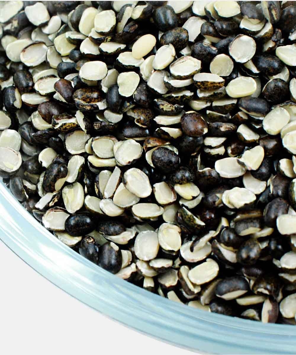 Black Urad Split  | urad dal kali urad back dal 100% Natural & Premium Kali Urad Dal Chilka | Rich in Protein | Unpolished & Unadulterated 2.5kg